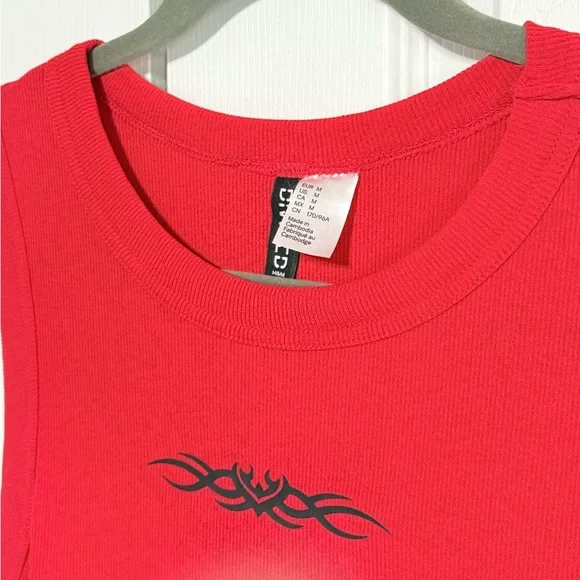 Red Mini Dress - Picture 3 of 4